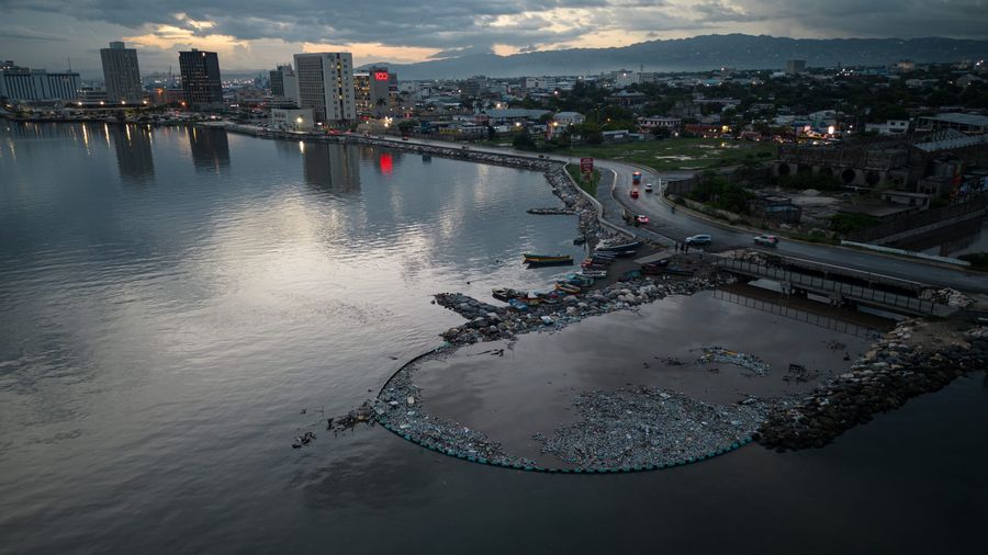River pollution, river waste, clean river, beach cleanup