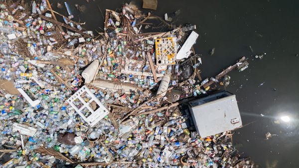 River pollution, river waste, clean river, beach cleanup