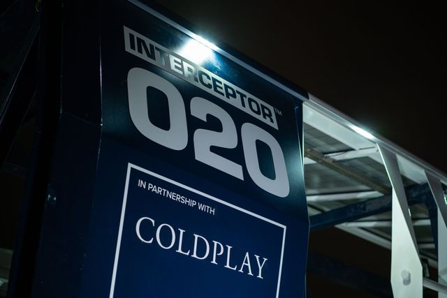 Interceptor 020, Interceptor sponsored by Coldplay