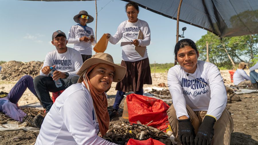 Coastal sweep, river pollution, river plastic, beach cleanup